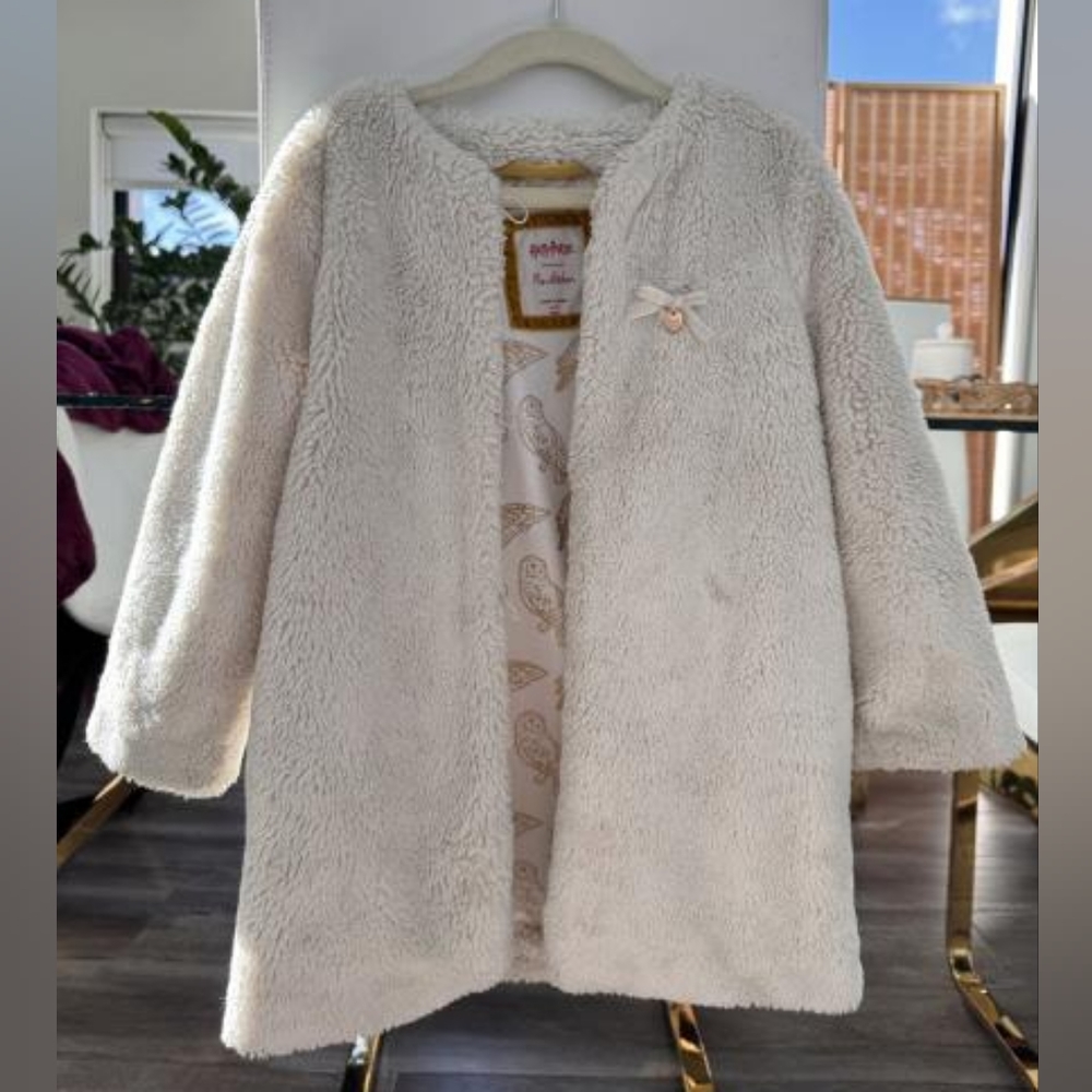 Mini Boden Harry Potter Fur Coat